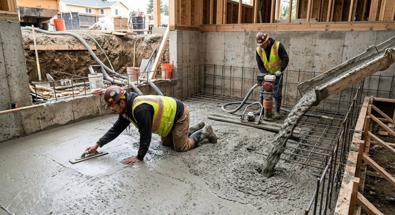 Basement Concrete Installation in Brandywine, MD