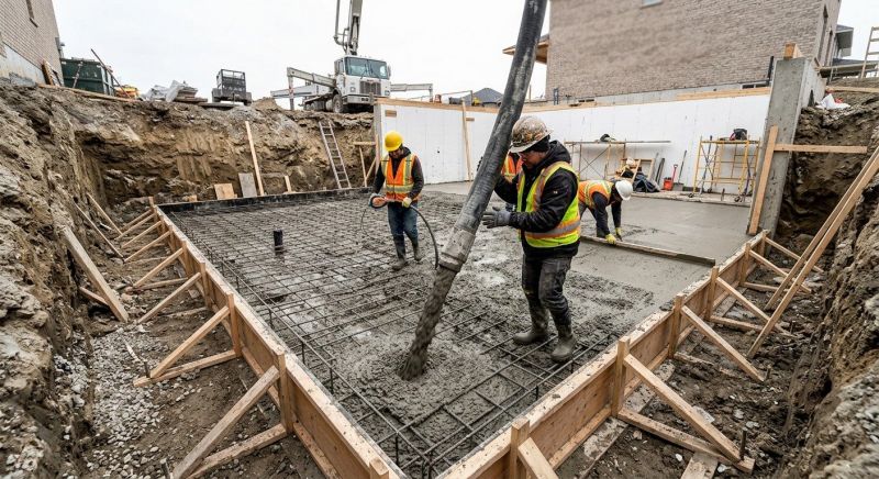 Basement Concrete Installation in Cheltenham, MD