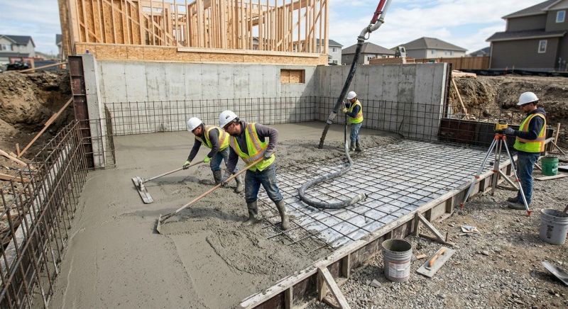 Basement Concrete Installation in Fairfax County, VA