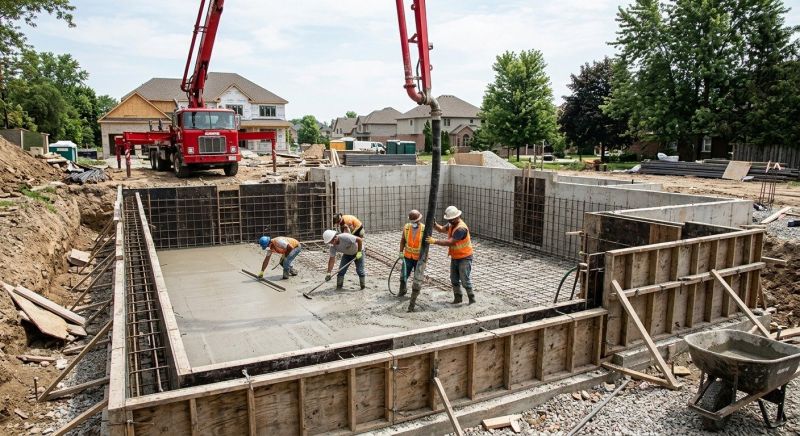 Basement Concrete Pouring in La Plata, MD