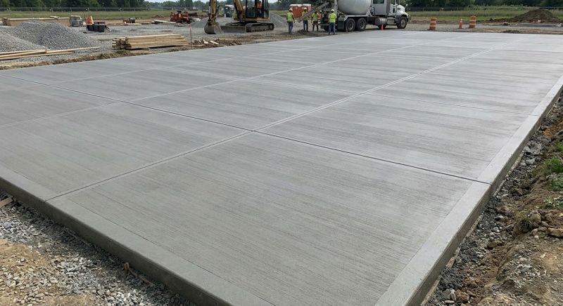 Commercial Slab Construction in Dunkirk, MD