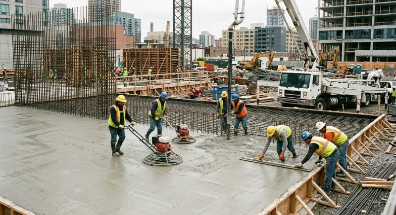 Commercial Slab Construction in Hollywood, MD