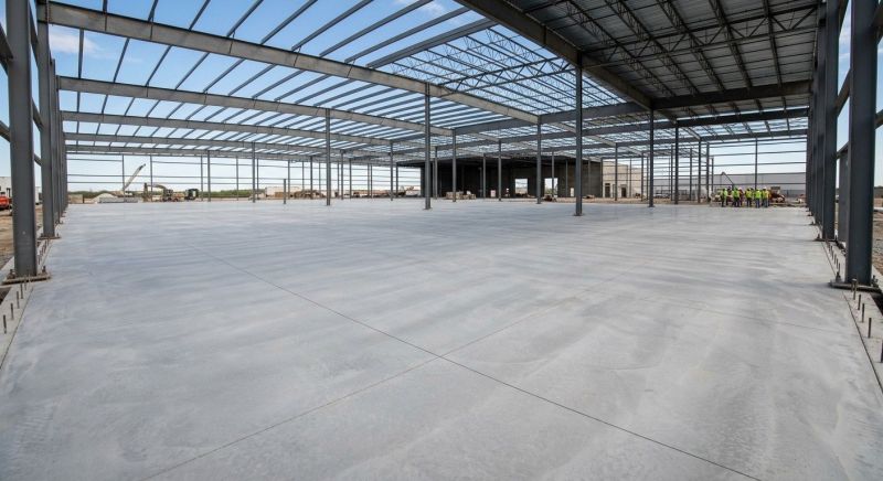 Commercial Slab Installation in Owings, MD