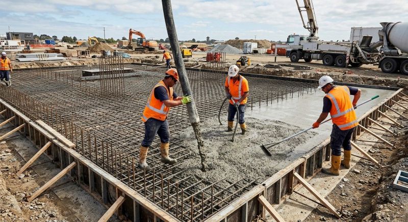 Concrete Foundation Pouring in La Plata, MD