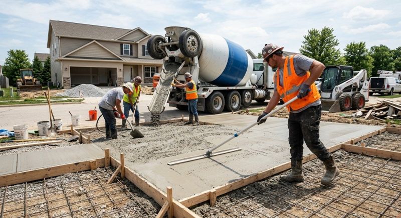 Concrete Service in Hollywood, MD