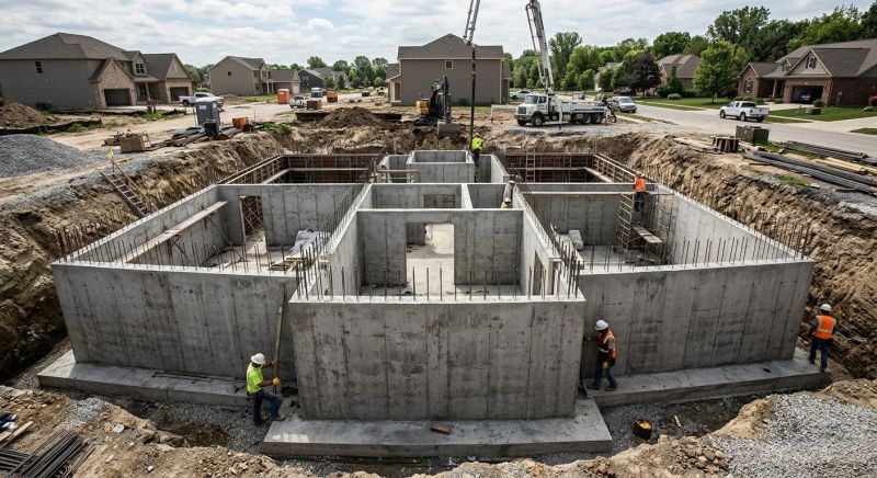 Foundation Construction in Colonial Beach, VA