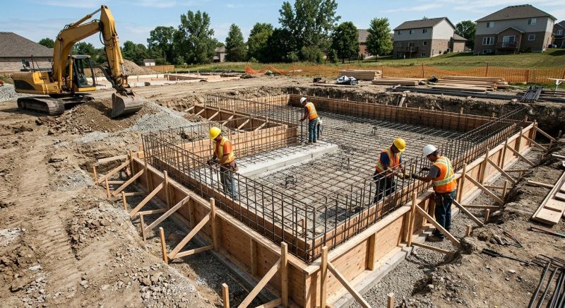 Foundation Construction in Triangle, VA