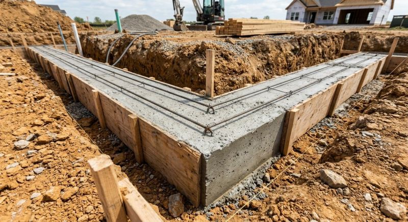 Foundation Footer Installation in La Plata, MD